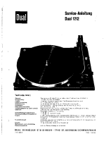 Dual 1212-Service-Manual 